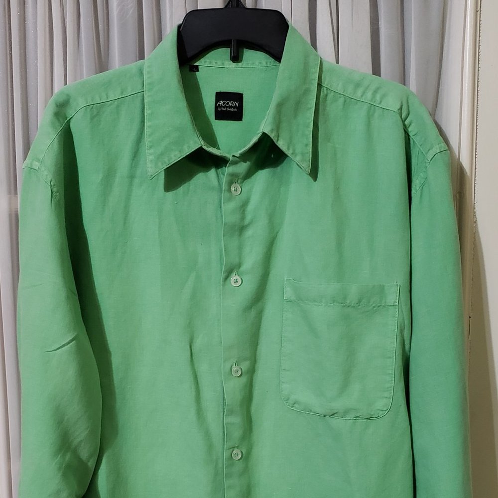 Acorn by Bob Goldfeder Men's Long Sleeve Dress Shirt